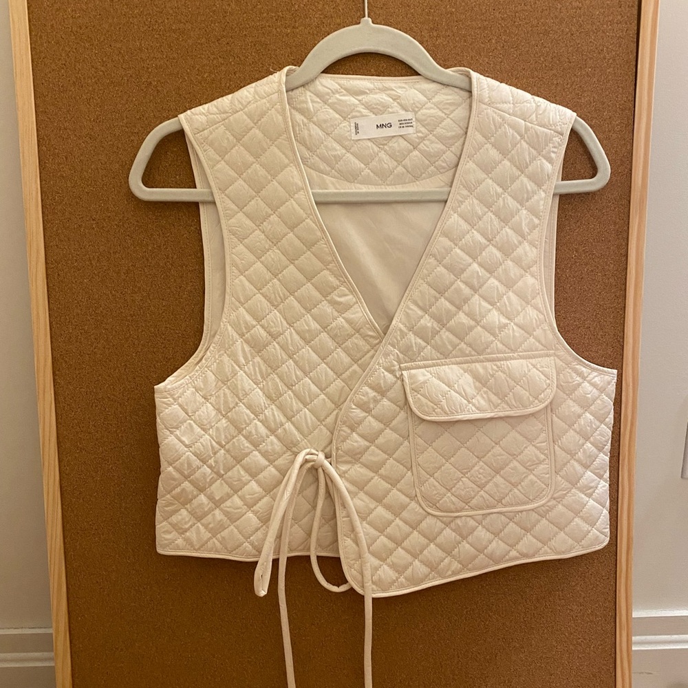 Mango Quilted Vest